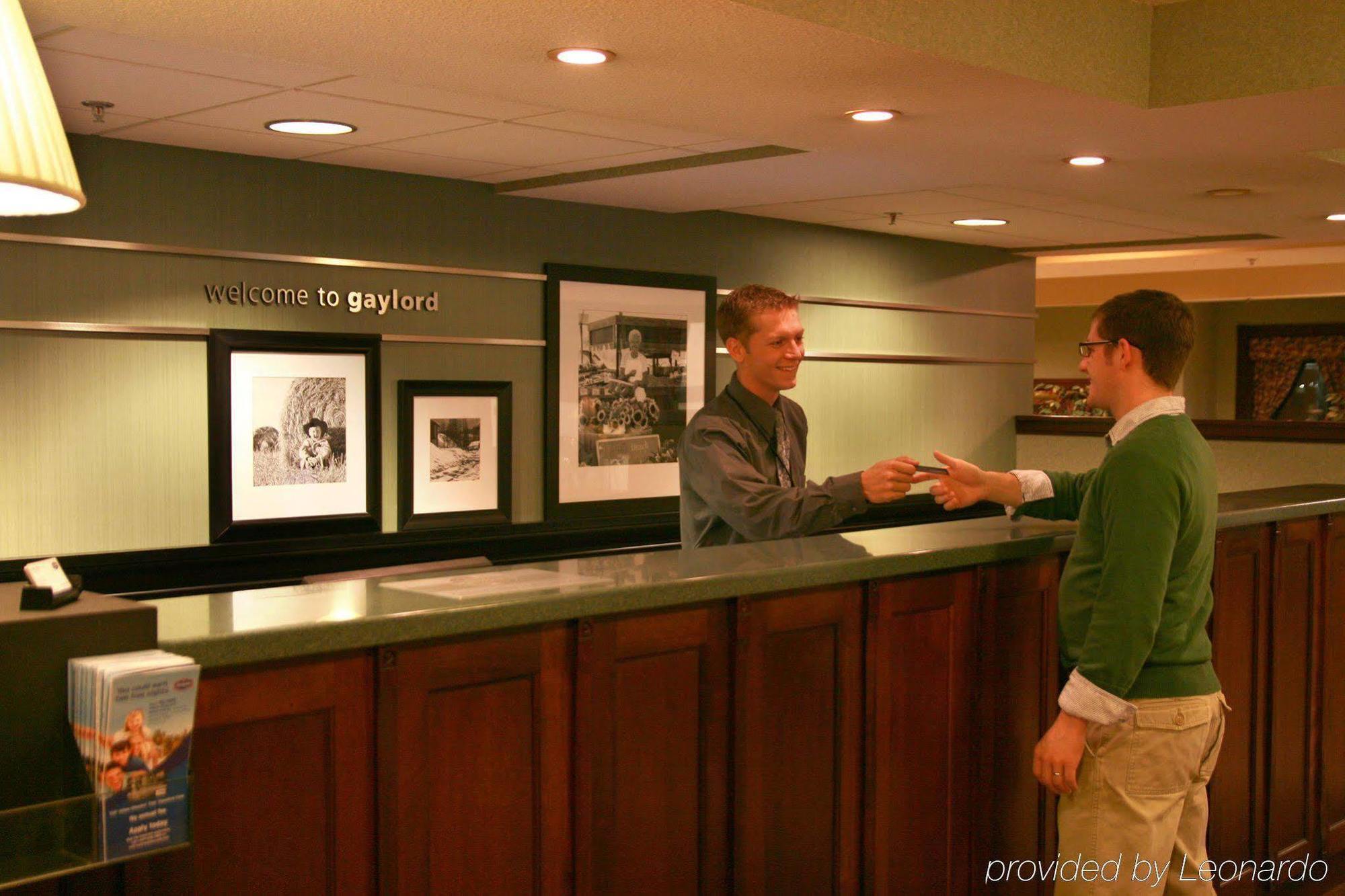 Hampton Inn Gaylord Interior foto